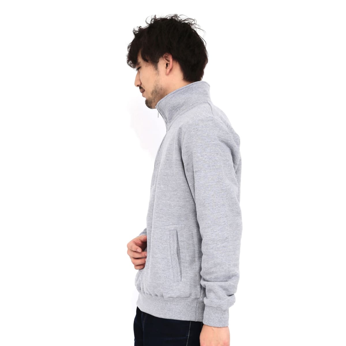 楽天市場】ジップトラックトップ ジャケット メンズ 無地 CROSS STITCH