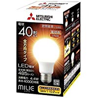 楽天市場】lda4l－g－e17／40／s－ps 三菱led電球の通販