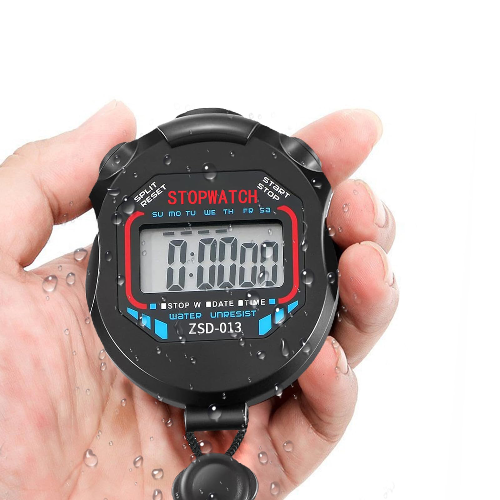 楽天市場】happykau ストップウォッチ スポーツ デジタル 時計 防水