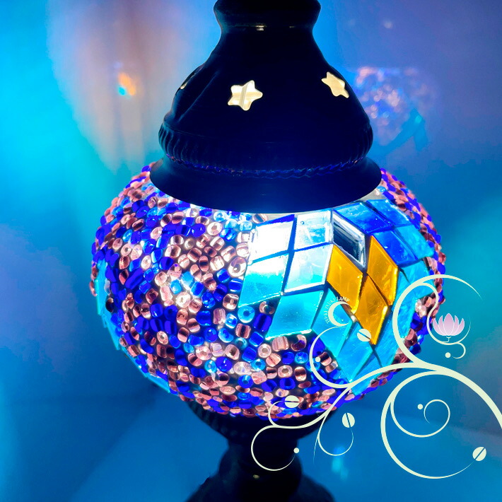 楽天市場】トルコモザイクランプスタンドS トルコ ランプ ベッド