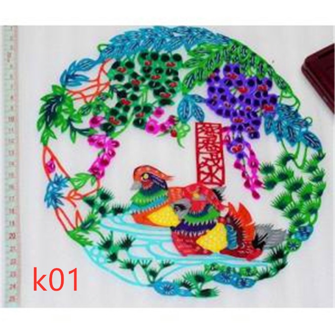 楽天市場】切り絵・中国剪紙 カラー中国切り絵 中国民俗品 民間芸術