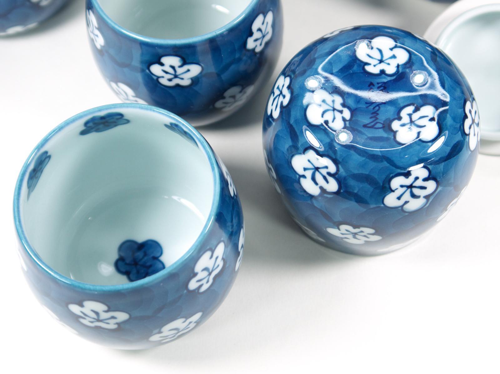 楽天市場】【有田焼】【源右衛門窯】 古染風梅紋茶器【源右衛門】【古