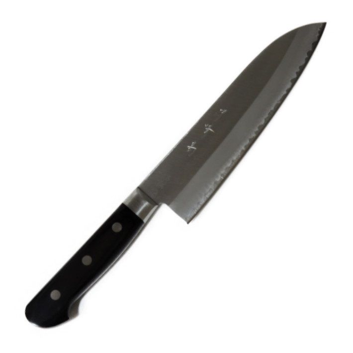 楽天市場】堺清高 スウェーデン鋼鍛造 割込包丁 三徳型 180mm(全長