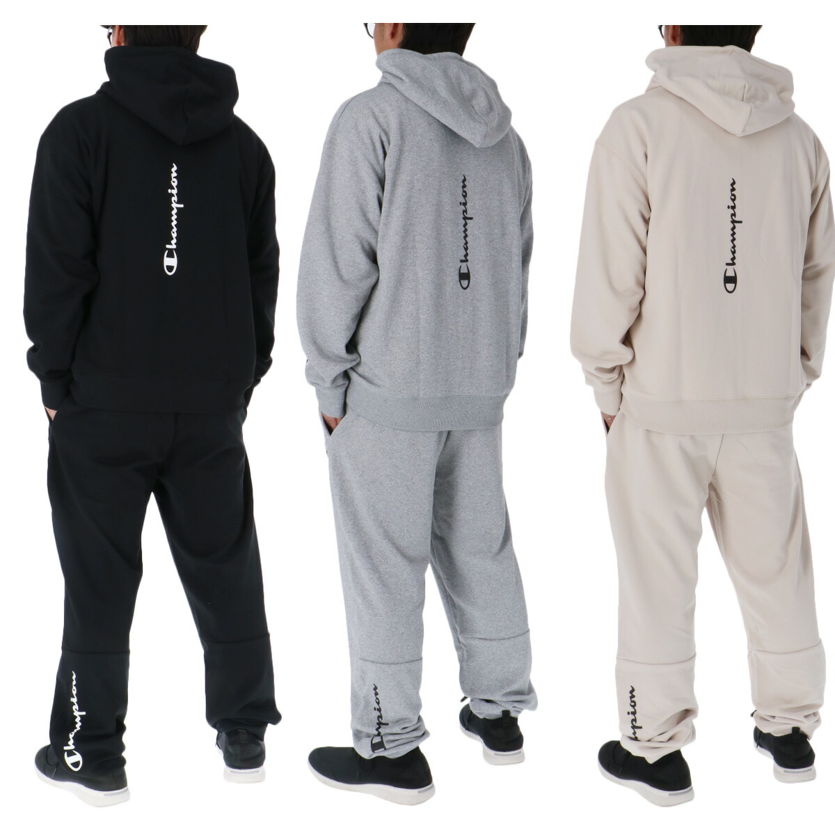 楽天市場】チャンピオン スウェット 上下 メンズ セットアップ フード