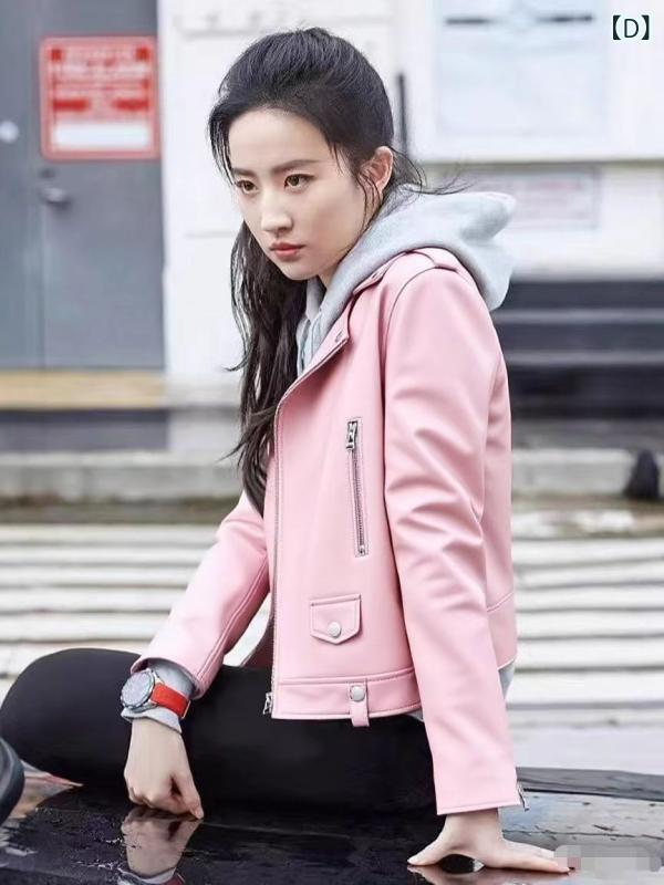 楽天市場】ジャケット レディース レザー風 ショート丈 アウター 春秋