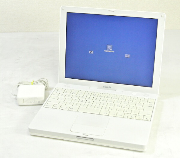 楽天市場】Apple iBook G4 12inch A1054 G4-1.2GHz/768MB/80GB/COMBO