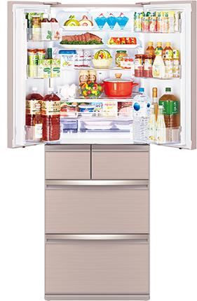 2030.2まで保証】三菱冷蔵庫 MR-WX52E 517L 6ドア観音開き 2030.2まで