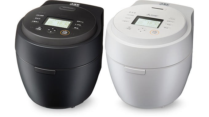 楽天市場】三菱電機 NJ-BW10F-B 炭漆黒 0.5〜5.5合 Mitsubishi