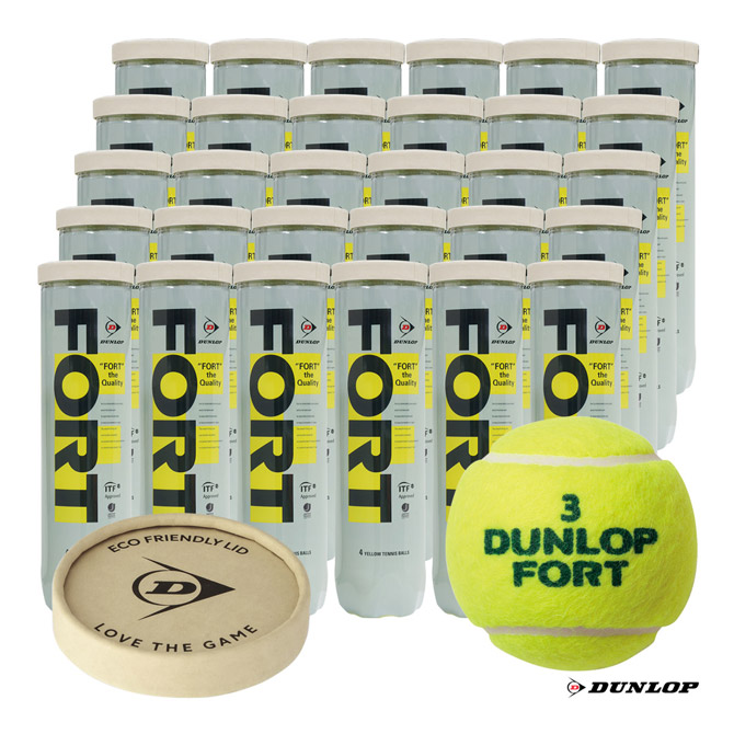 楽天市場】ダンロップ DUNLOP テニスボール DUNLOP FORT（ダンロップ