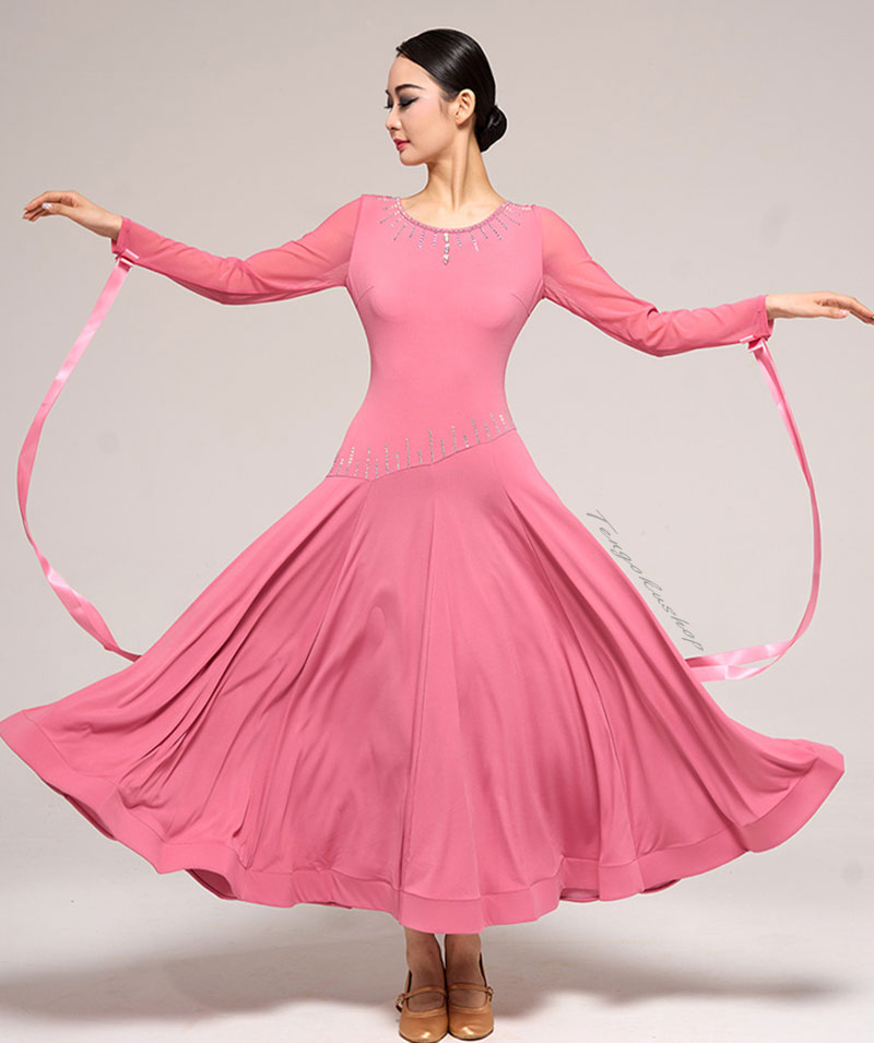 楽天市場】社交ダンスドレス ワンピース ボールルーム衣装 胸パット