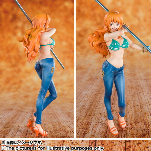 楽天市場】ワンピース フィギュアーツZERO 泥棒猫ナミ 【即納品】 ONE