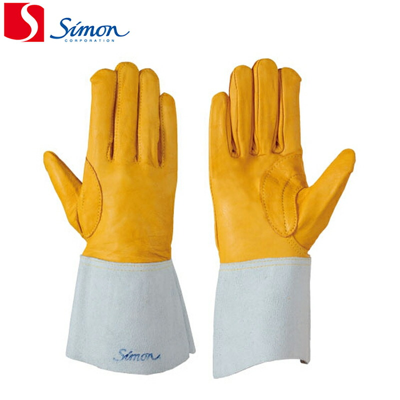楽天市場】手袋 牛革手袋 シモン アルゴン溶接手袋 お得な10双パック