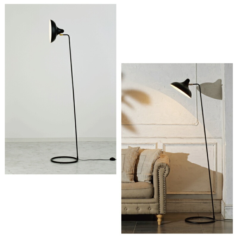 楽天市場】インターフォルム フロアライト スタンド [ Dona ドナ ]白熱