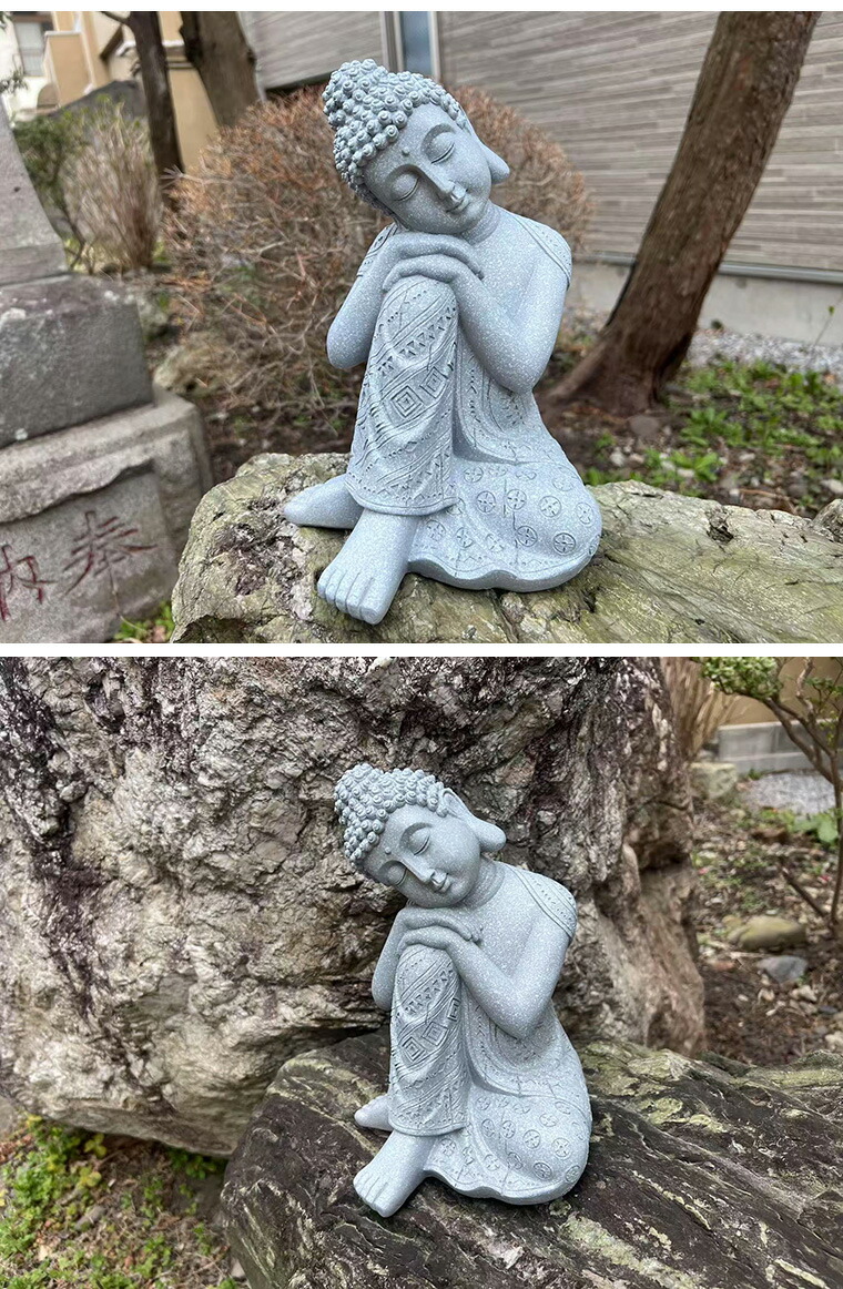 楽天市場】仏像 釈迦 仏陀 大仏 禅 神様 ガーデン 置物 オブジェ 瞑想