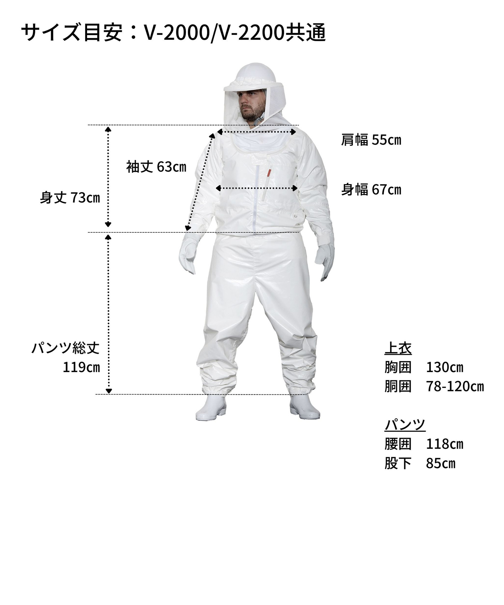 楽天市場】公式 蜂防護服 ファン付き ラプターPRO GALE V-2200