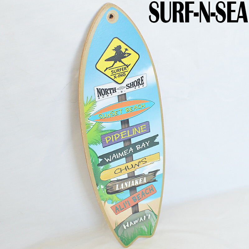 楽天市場】SURF-N-SEA サーフアンドシーSNS SURFBOARD BEACHS SIGN
