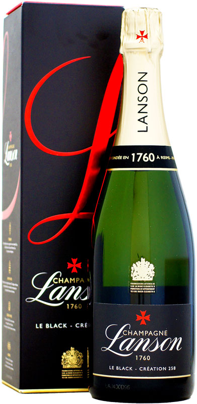 楽天市場】ランソン ブラック・クリエイション ブリュット 258 NV