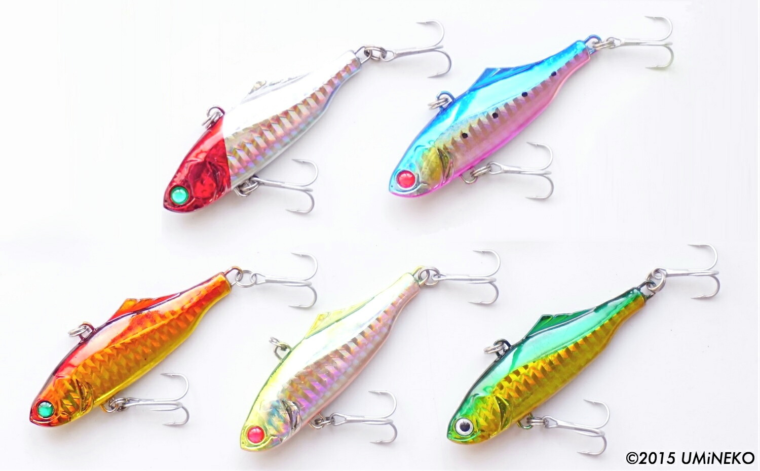 楽天市場】UMINEKO キープ レンジバイブ バイブレーション ルアー 5個