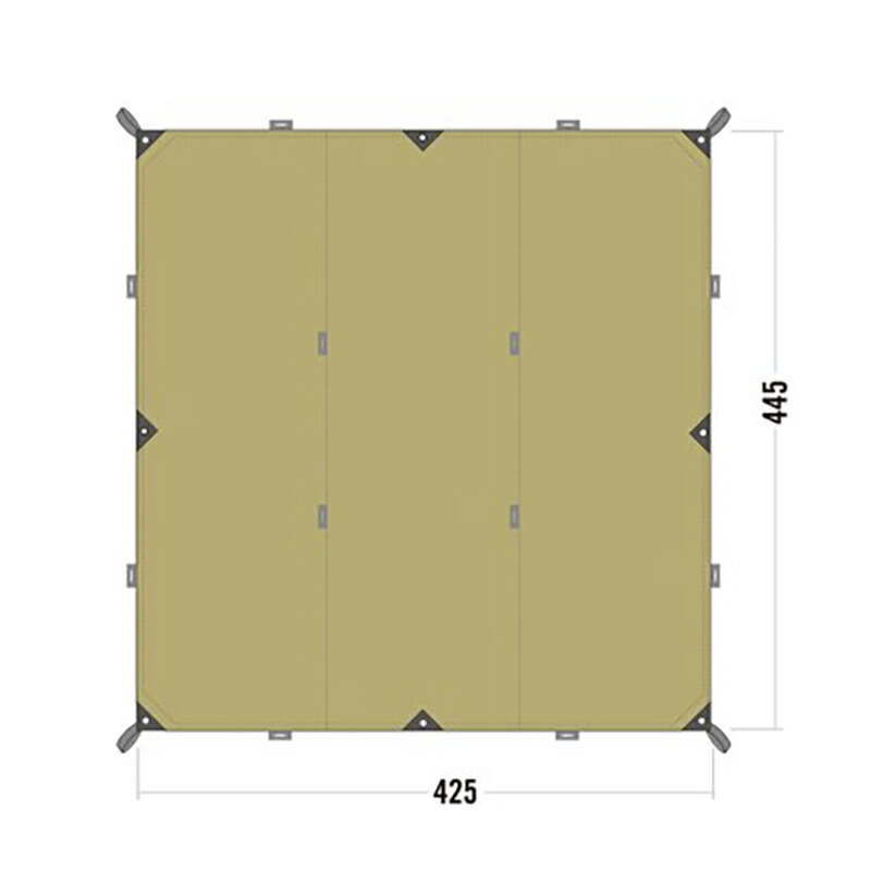 楽天市場】EVERNEW エバニュー Tarp TC1 ポリコットンタープ : UNBY