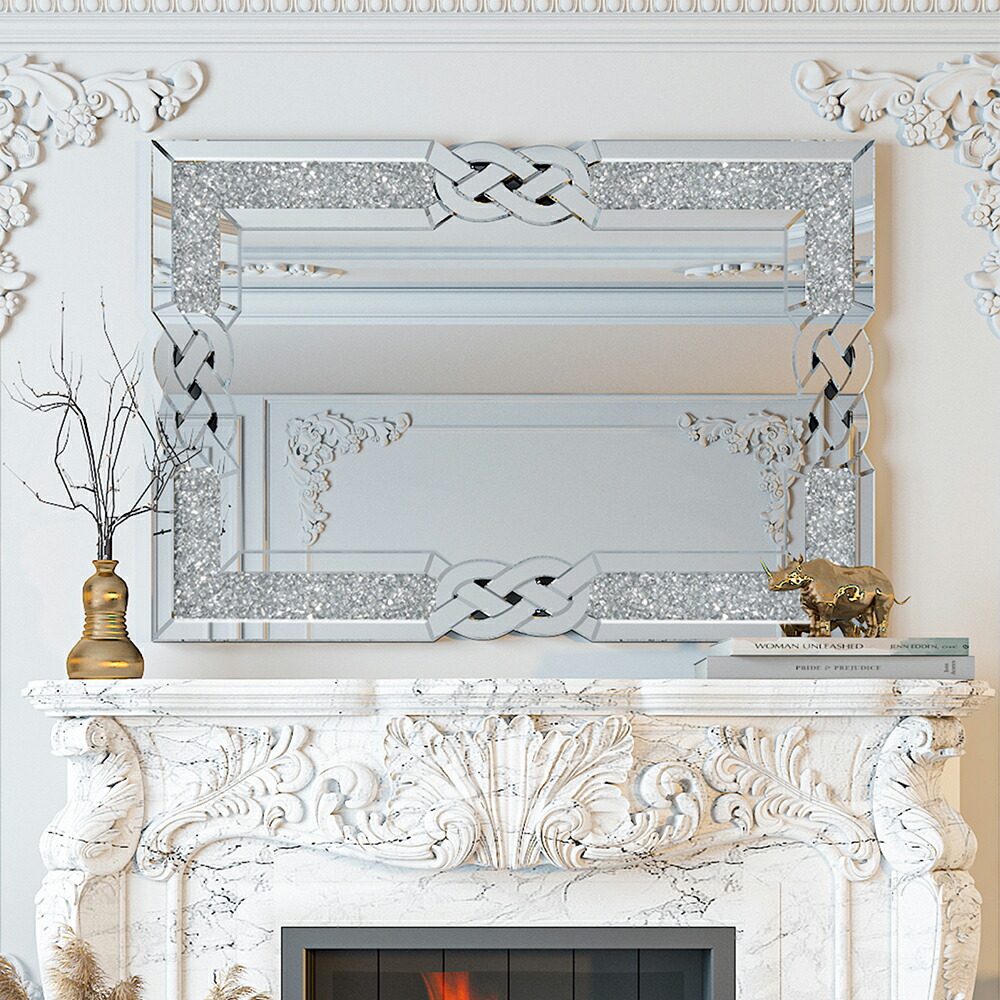 楽天市場】UNHO 鏡 壁掛け ウォールミラー 洗面台 ミラー 鏡 姿見鏡