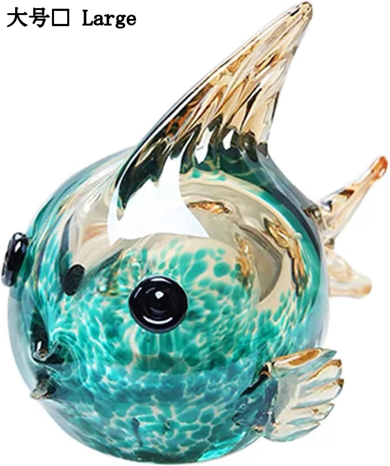 楽天市場】開運 幸運 を呼ぶ クリスタルガラス 置物 魚 おしゃれ 北欧