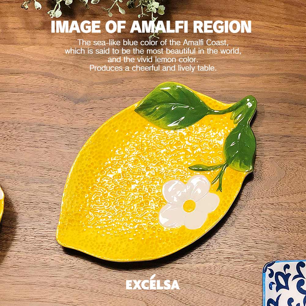 楽天市場】エクスチェルサ(EXCELSA) アマルフィ レモン プレート 26cm