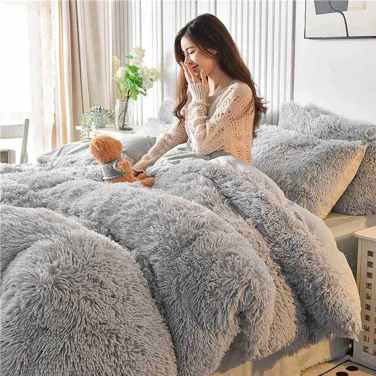 楽天市場】布団カバーセット 4点セット ダブル シングル あったか