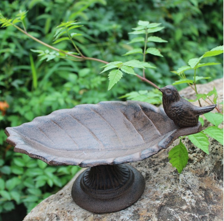 楽天市場】バードフィーダー アイアン スタンド 小鳥 水浴び オブジェ