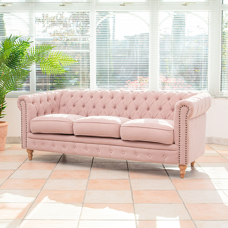 楽天市場】ヴィンセント ソファー 店舗用 3人掛け ソファ 布製 3人掛け