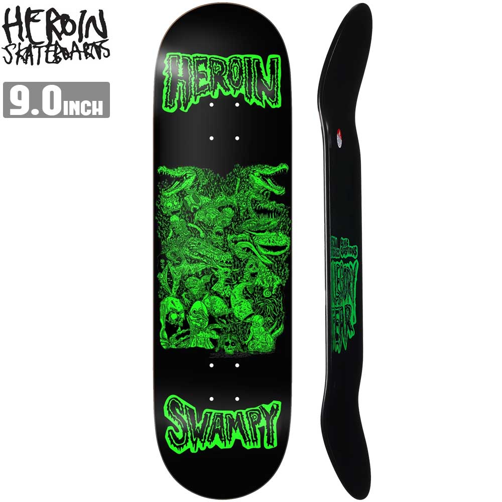 楽天市場】＼今だけ！全品ポイント2倍／スケボー デッキ HEROIN