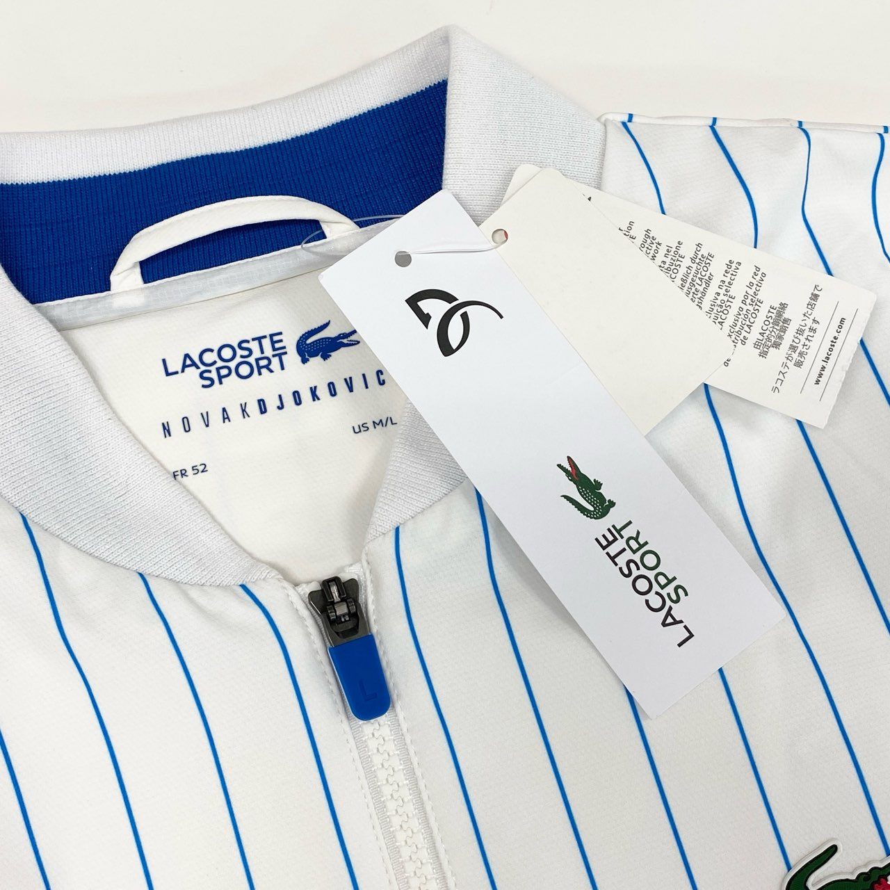 楽天市場】《未使用保管品》タグ付 LACOSTE ラコステ ピンストライプ
