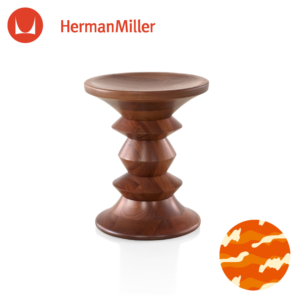 楽天市場】【ハーマンミラー正規品】イームズターンドスツール 413（旧