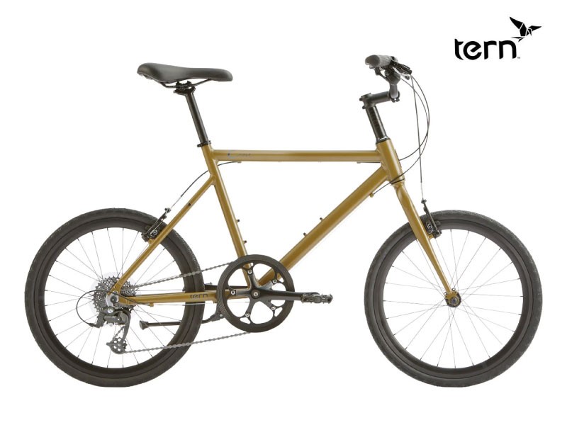 楽天市場】(特典付き!)TERN ターン CREST クレスト カーキ 8段変速
