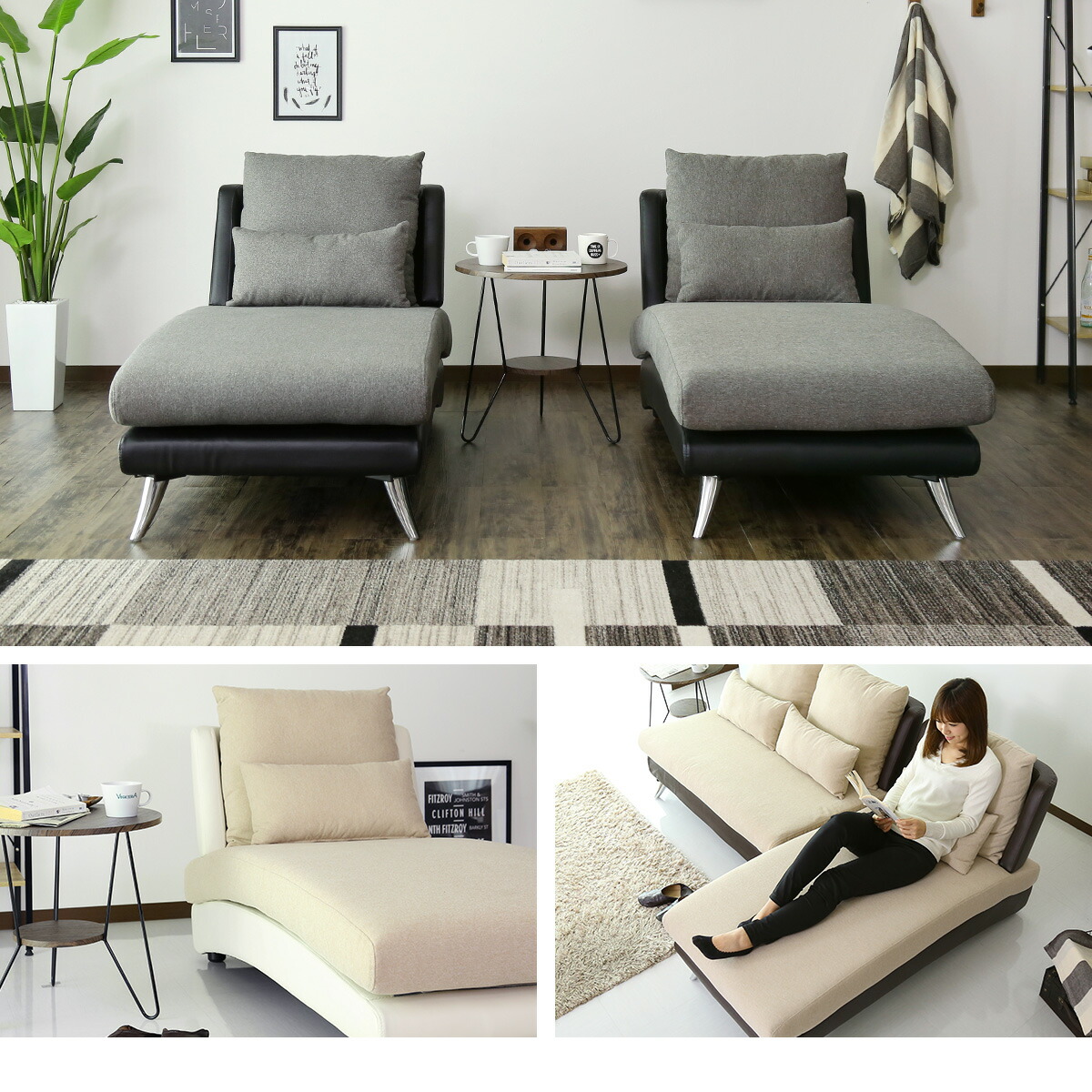 楽天市場】カウチソファ ソファー 1人掛け 1人掛け 1人用 デザイン