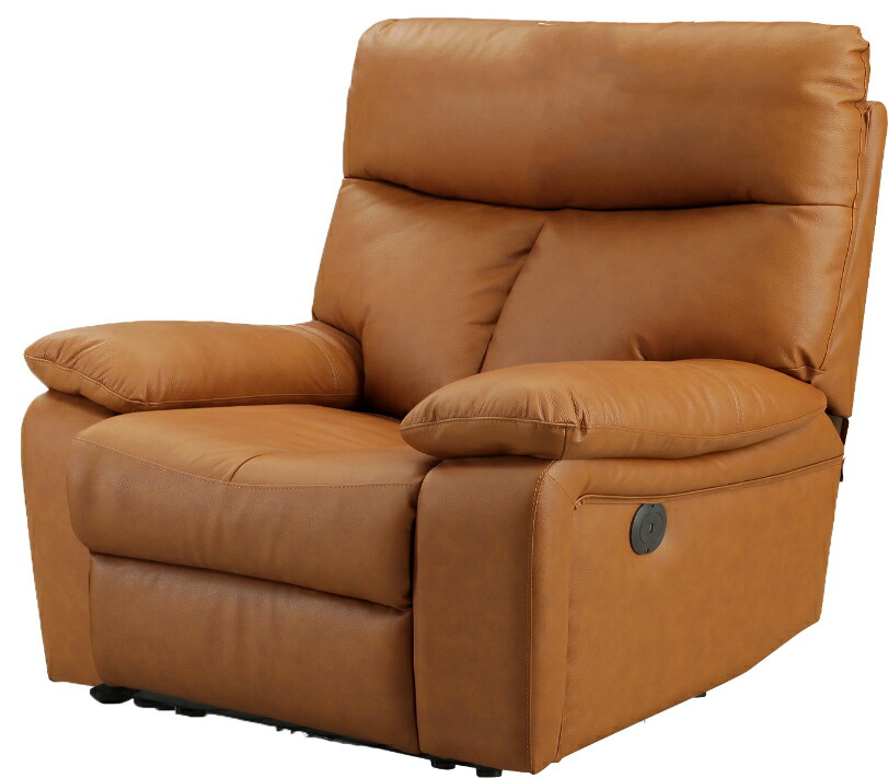 楽天市場】電動ソファ 幅92 1人掛け 電動リクライニング 1P 高級感