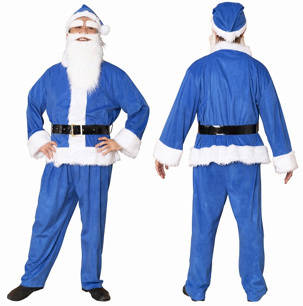 楽天市場】[サンタ コスプレ]NEW GOGOサンタさん（ブルー