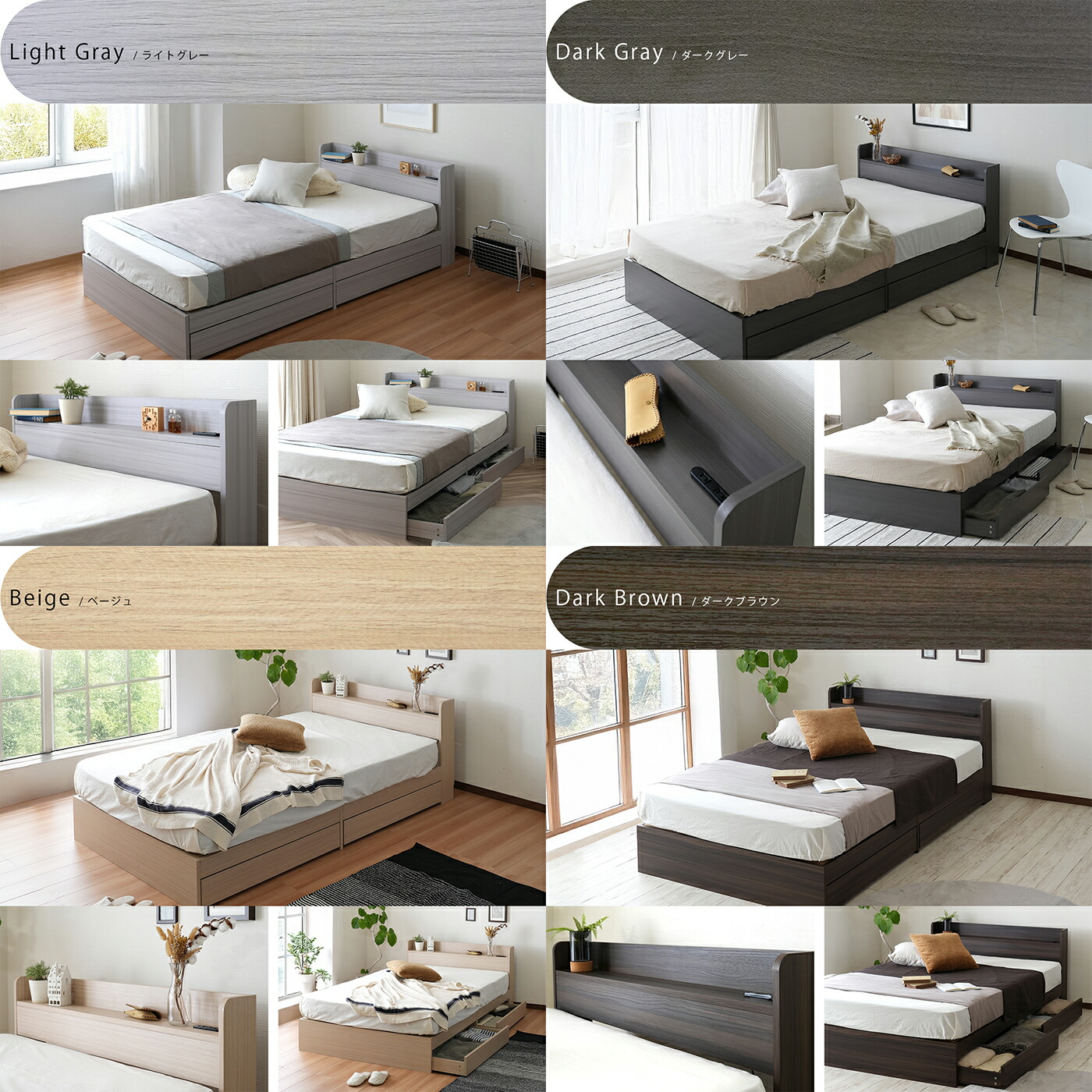 楽天市場】【割引クーポン】 ベッド マットレス付き セミダブル ベッド