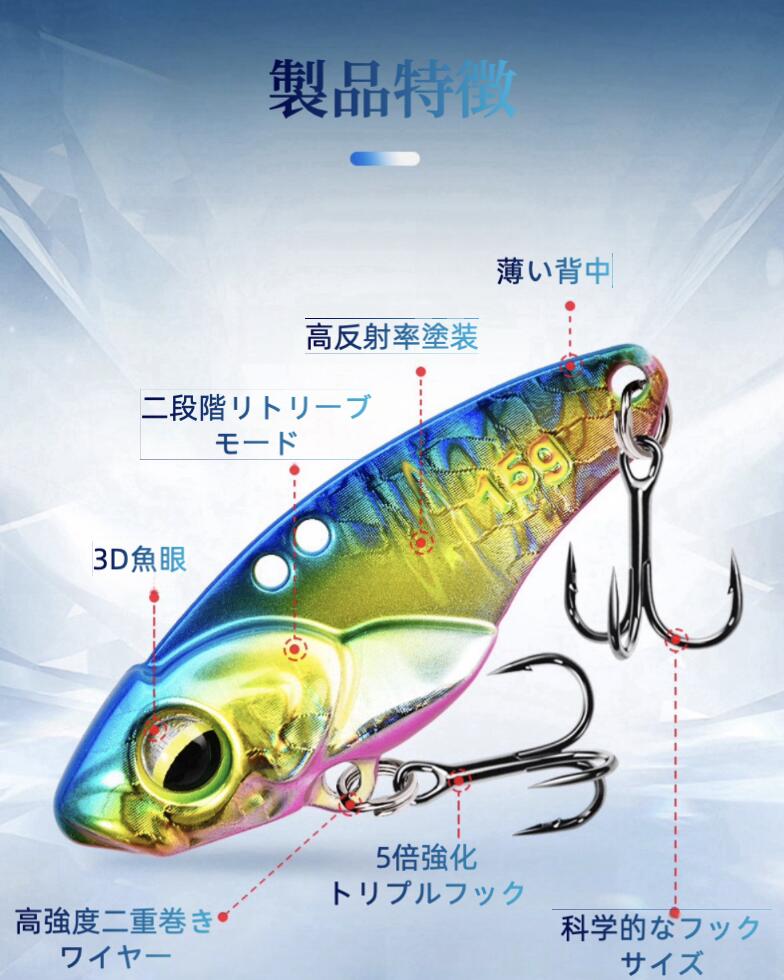 楽天市場】☆SS限定半額以下☆【収納ケース付き】【5個セット】ルアー