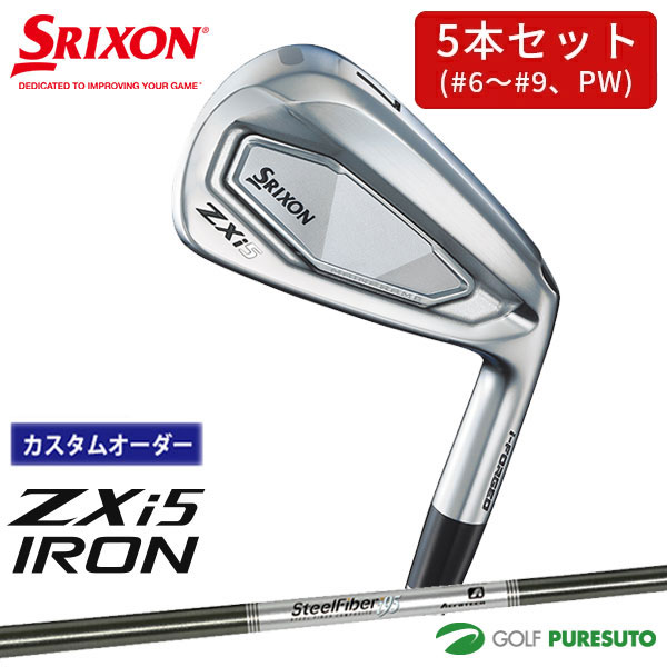 楽天市場】スリクソン zx5 mkii アイアン スチールファイバーの通販