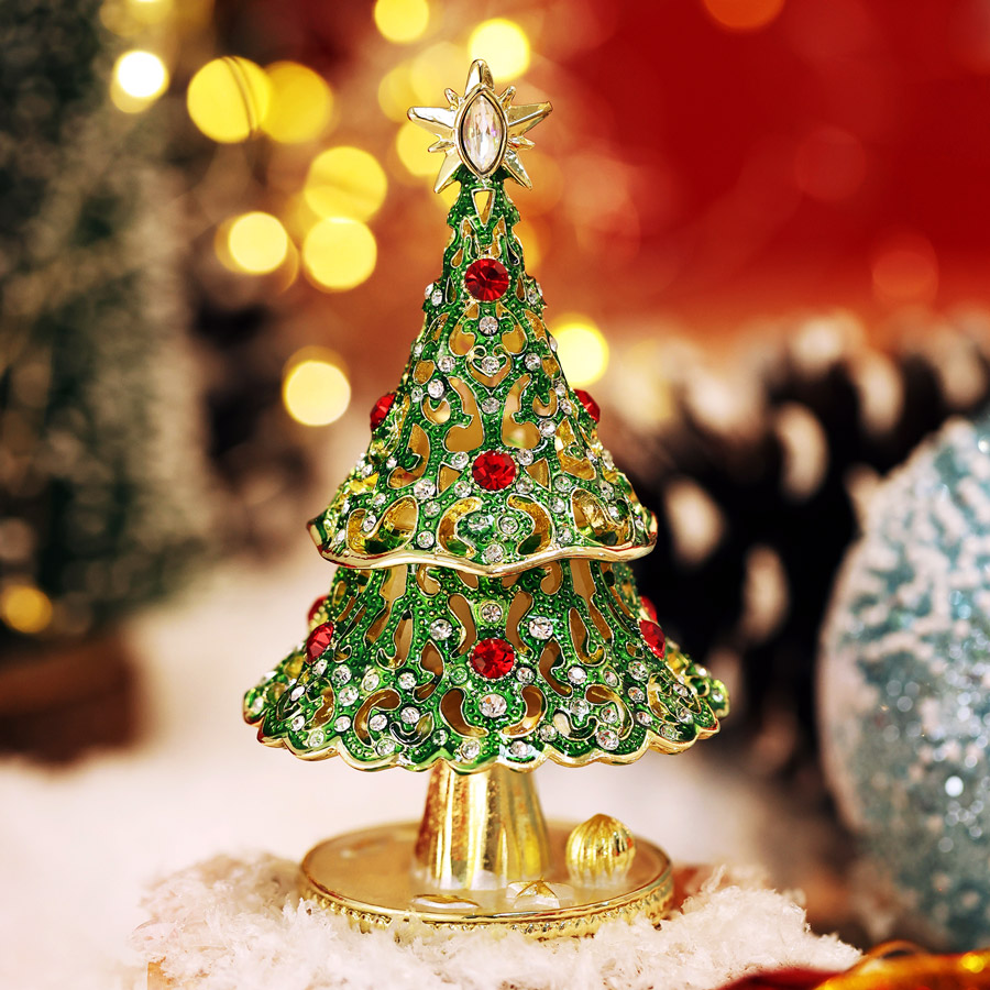 楽天市場】【正規品】＜星のクリスマスツリー ジュエリーボックス