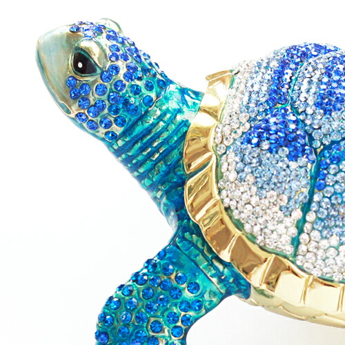 楽天市場】【正規品】 海亀 （万年亀） 縁起物 クリスタルジュエリー