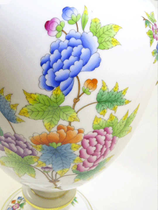 楽天市場】ヘレンド ヴィクトリアブーケ フラワーベース49cm 送料込み