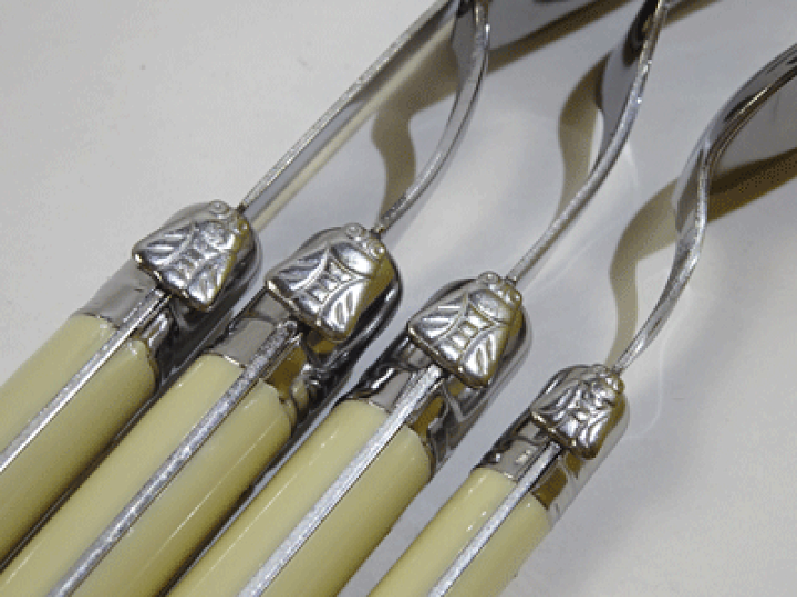 楽天市場】ライヨール（ラギオール） ディナーカトラリー24ピース