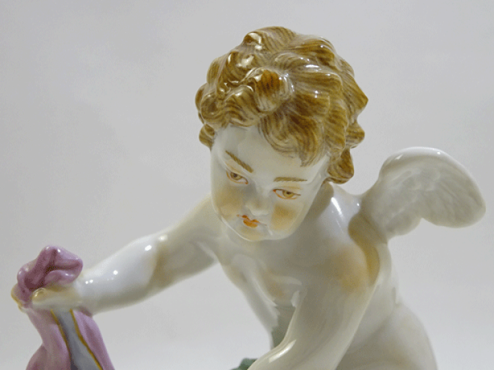 楽天市場】マイセン フィギュリン 陶磁器小立像 天使シリーズ 60213
