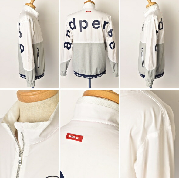 楽天市場】20％OFFセールアンパスィ and per seジップアップブルゾン