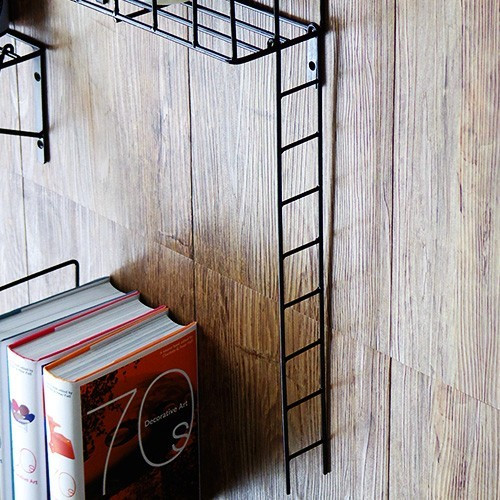 楽天市場】ウォールシェルフ 壁収納棚 収納棚 ファイヤーエスケープ