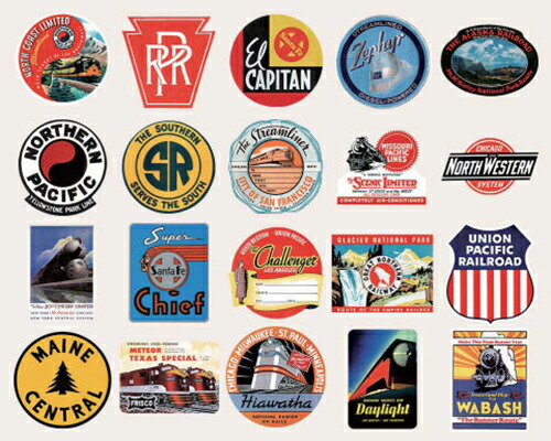 楽天市場】ラゲージラベル (レイルロードアクロスアメリカ) LE39459