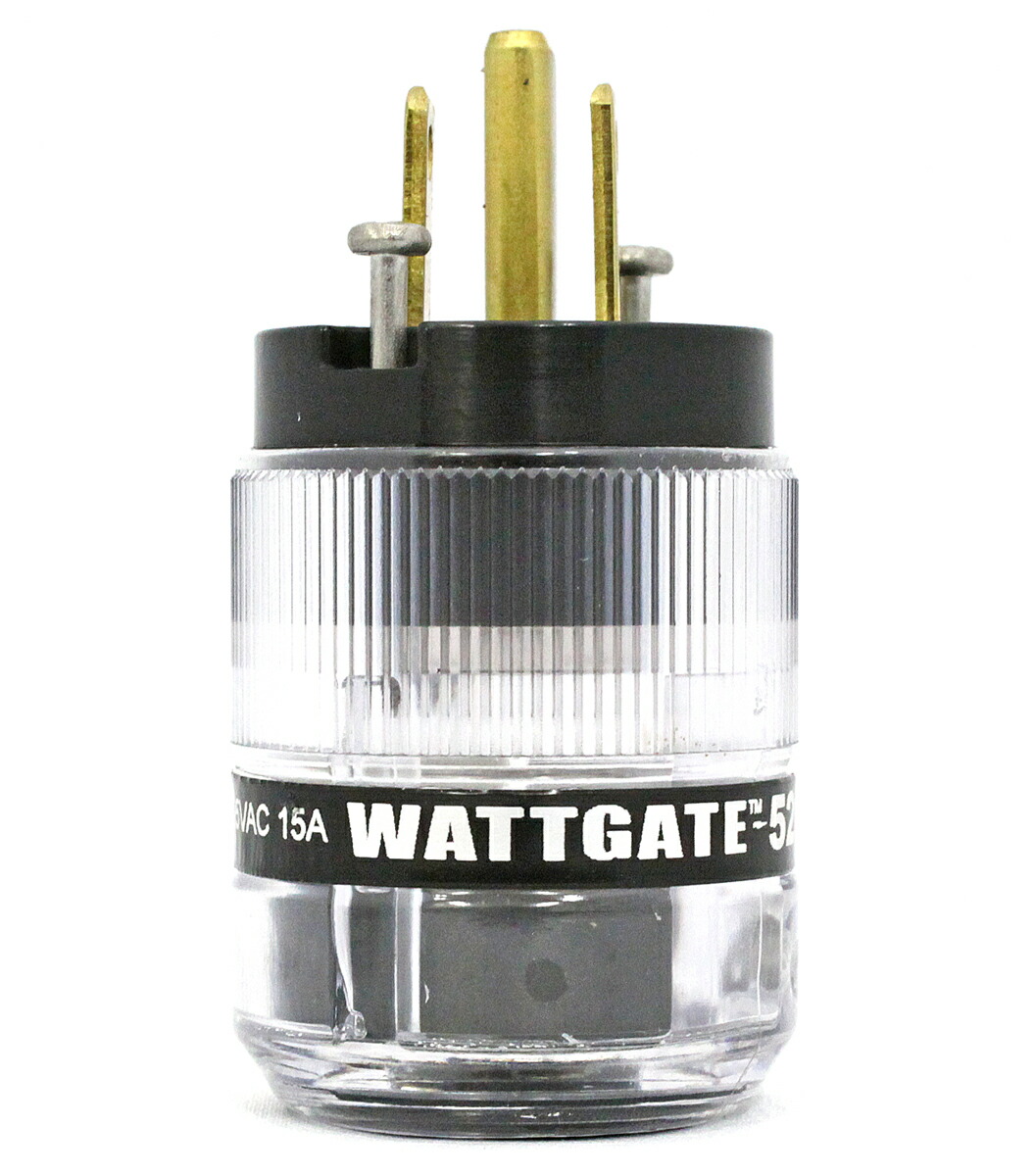 楽天市場】WATTGATEシールド電源ケーブル 透明プラグ【長さ】1.5m