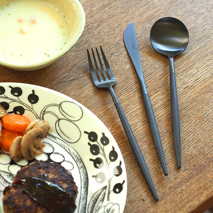 楽天市場】□クチポール ゴア・ブラック ディナーセット 3PCS （箱なし