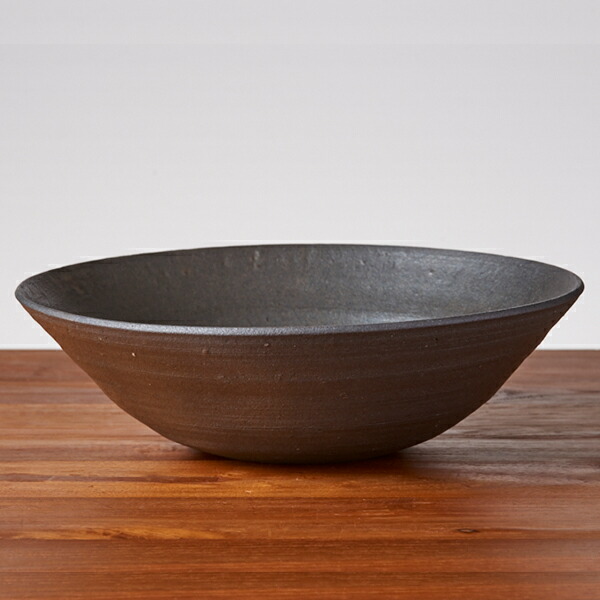 楽天市場】ココチ舎 焼締 平鉢 大 / 市野雅利 和食器 丹波焼 大鉢 陶器